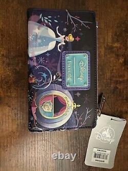 Cinderella Coach Anniversary Loungefly Disney Purse Crossbody Satchel & Wallet