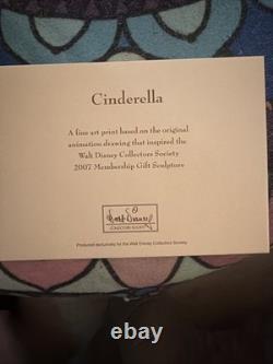 Cinderella Disney Figurine Wistful Dreamer Figure & Collector Society Pin WDCC