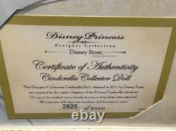 Cinderella! Disney Store Designer Princess Doll Rare Limited Edition NIB MINT