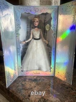 Cinderella Disney World 50th Anniversary Collector Doll Brand New In The Box