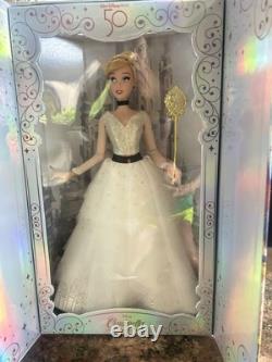 Cinderella Disney World 50th Anniversary Collector Doll Brand New In The Box