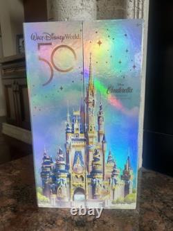 Cinderella Disney World 50th Anniversary Collector Doll Brand New In The Box