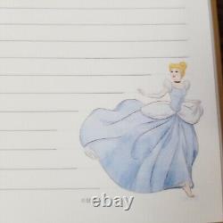 Cinderella Journal Set Disney Classic Princess Replica StoryBook Notebook NEW