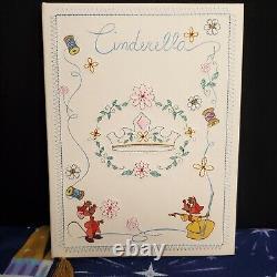 Cinderella Journal Set Disney Classic Princess Replica StoryBook Notebook NEW