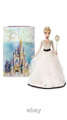 Cinderella Limited Edition Doll 17 Walt Disney World 50th Anniversary IN HAND