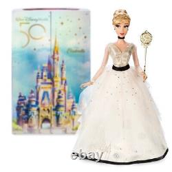 Cinderella Limited Edition Doll 17 Walt Disney World 50th Anniversary -NEW