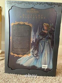 Cinderella Limited Edition Doll Disney Designer Collection Midnight Masquerade