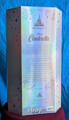 Cinderella Limited Edition Doll WDW 50th Anniversary 17'' New NIB Disney 2021