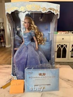 Cinderella Limited edition Disney Doll Live Action NIB #2335