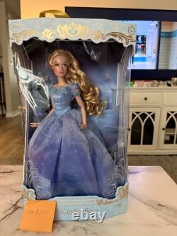 Cinderella Limited edition Disney Doll Live Action NIB #2335