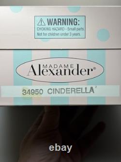 Cinderella Madame Alexander 34950 10 Disney Princess Doll 2002 Box COA