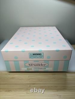 Cinderella Madame Alexander 34950 10 Disney Princess Doll 2002 Box COA