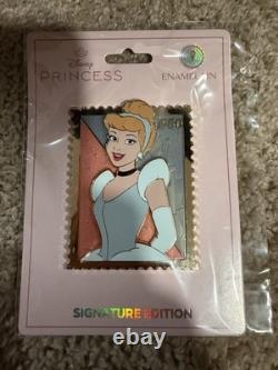 Cinderella Pink A La Mode (PALM) Disney Royal Stamp Wave 2 Pin LE 400