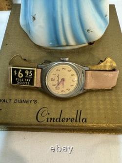 Cinderella Porcelain Figurine And Watch