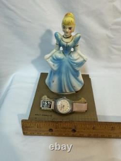 Cinderella Porcelain Figurine And Watch
