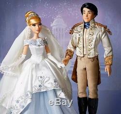 Cinderella & Prince Charming Limited Edition Wedding Doll Set 70th Anniversary