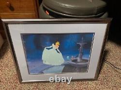 Cinderella Reflection Disney limited edition cel #64/500 Brand new condition