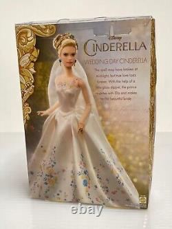 Cinderella Wedding Day Doll 2014 Disney Mattel From Movie NRFB