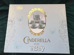 Cinderella princess Limited Edition Tea Set Live Action 3000 Disney store LE