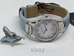 Citizen Eco-Drive Disney Cinderella GA1077-46D Women's 30mm S/Steel Watch + Pin