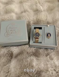 Citizen Women's Disney Cinderella 75th Anniversary Watch and Pin Set #160 NEW