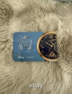 Citizen Women's Disney Cinderella 75th Anniversary Watch and Pin Set #160 NEW