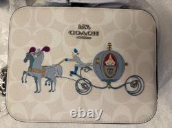 Coach (C1426) Disney Cinderella Box Top Handle Crossbody Handbag NWT