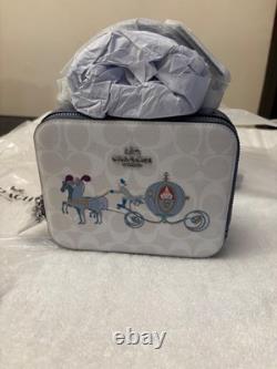 Coach (C1426) Disney Cinderella Box Top Handle Crossbody Handbag NWT