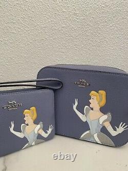Coach Disney X Coach Mini Camera Bag With Cinderella & Wristlet (Set) ©Disney