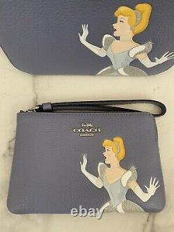 Coach Disney X Coach Mini Camera Bag With Cinderella & Wristlet (Set) ©Disney