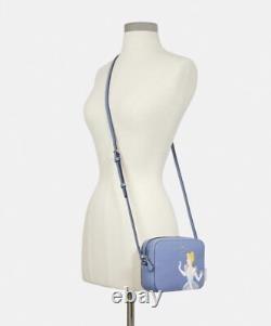 Coach X Disney Cinderella Print Mini Camera Women Bag Limited Edition New W Tag