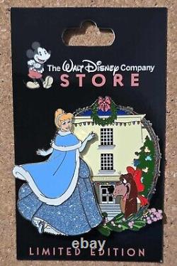 DEC Disney PRINCESS HOLIDAY CELEBRATION CINDERELLA LE 250 pin