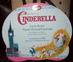 DISNEY 1950 CINDERELLA FIGURINE SET 9 PC Limited Edition NIB