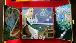 DISNEY ACME HOT ARTIST SERIES LE 100 CINDERELLA TRIPTYCH JUMBO PIN New JAQ GUS