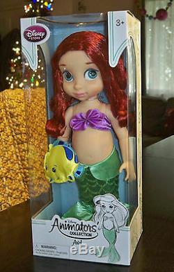 DISNEY ANIMATORS COLLECTION 16 Princess Doll Set of 10 NEW Ariel Cinderella