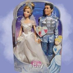 DISNEY CINDERELLA & PRINCE CHARMING NRFB Fairytale Wedding X2846