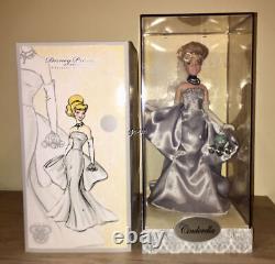 DISNEY D23 EXPO EXCLUSIVE Princess Designer CINDERELLA SILVER DOLL #125