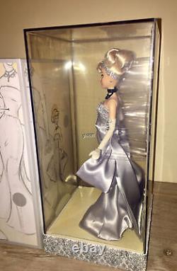 DISNEY D23 EXPO EXCLUSIVE Princess Designer CINDERELLA SILVER DOLL #125