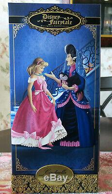 DISNEY DESIGNER FAIRYTALE CINDERELLA LADY TREMAINE Limited Edition DOLL SET NIB