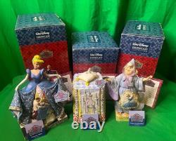 DISNEY Jim Shore CINDERELLA Romantic Waltz + Magical Transformation + Treasures