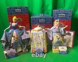 DISNEY Jim Shore CINDERELLA Romantic Waltz + Magical Transformation + Treasures