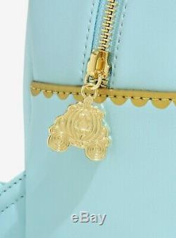 DISNEY Loungefly Mini Backpack CINDERELLA SEWING DRESS withGUS & JAG