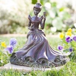 DISNEY PRINCESS CINDERELLA GARDEN STATUE FIGURINE New in Box