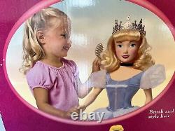 DISNEY PRINCESS CINDERELLA PRETTY AS ME 3FT. DOLL withWEAR & SHARE GOWNNEW IN BOX