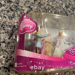 DISNEY STORE CINDERELLA 6 FIGURE FIGURINE PLAY SET Rare