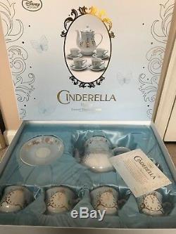 DISNEY STORE LIVE ACTION CINDERELLA LIMITED EDITION TEA SET 5pcs Set LE BNIB