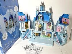 DISNEY STORE Magical CINDERELLA Castle LIGHT UP Play SET Prince Charming NEW