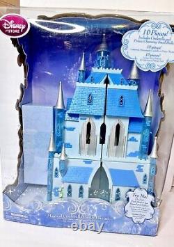 DISNEY STORE Magical CINDERELLA Castle LIGHT UP Play SET Prince Charming NEW