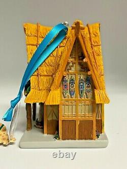 DISNEY Sculped Miniature Tiny Town Ornament ENCHANTED TIKI ROOM