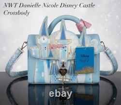 Danielle Nicole Disney Cinderella Castle Crossbody Top Handle Purse Bag NWT